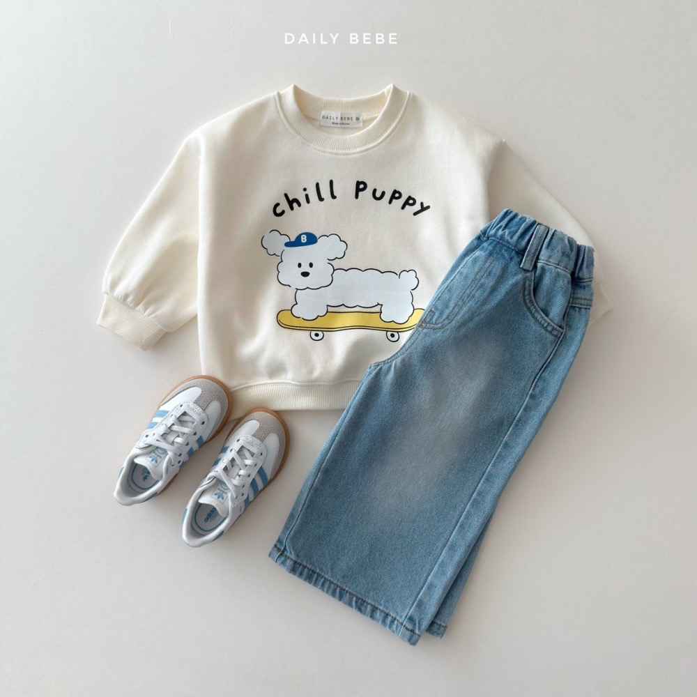 Daily bebe春季動物玩滑板車大學T-細節圖2