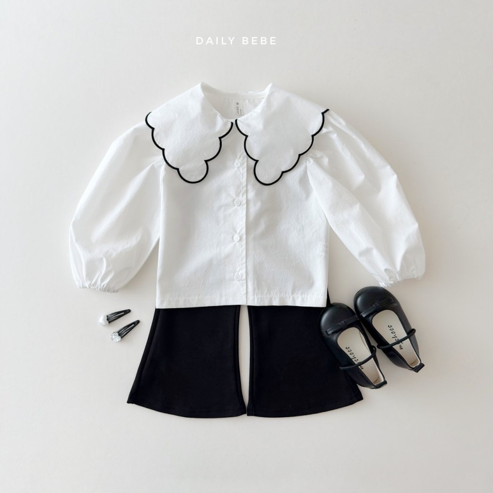Daily Bebe 春季口袋喇叭褲-細節圖8