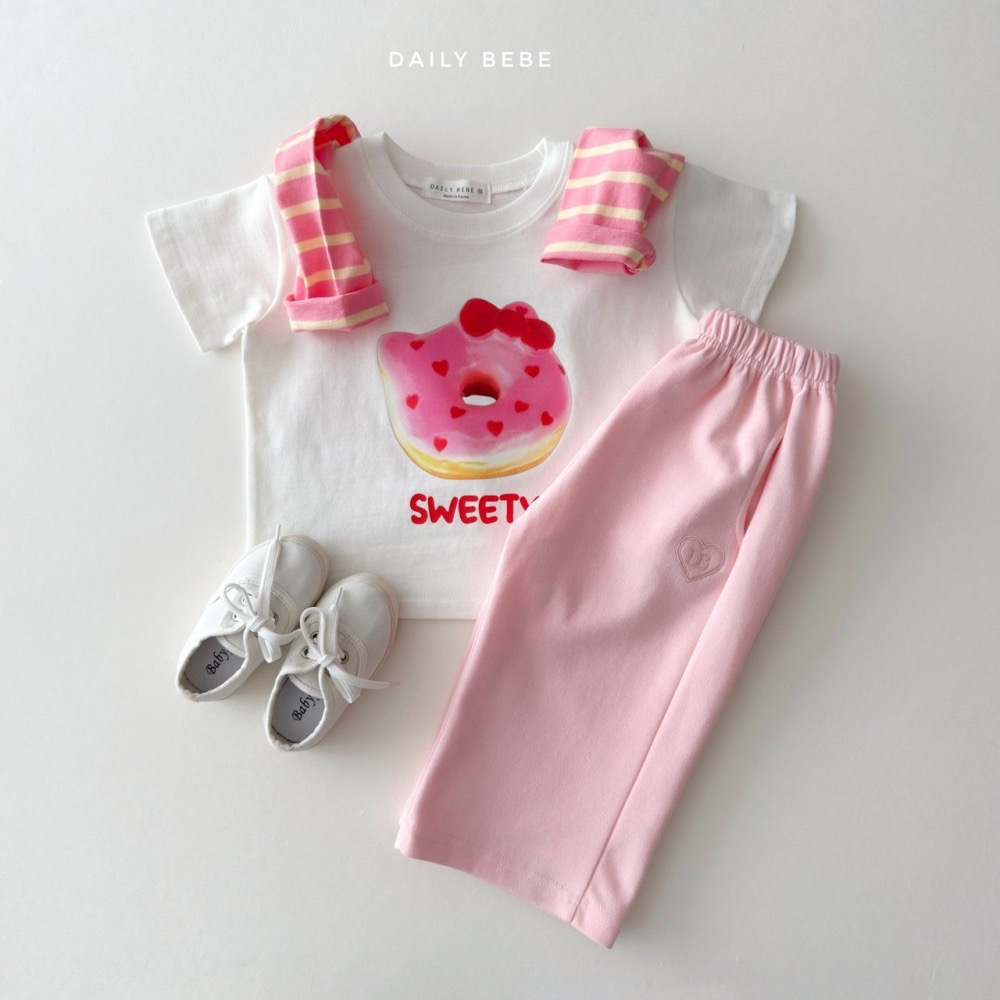 Daily Bebe 春季可愛甜點短袖T恤-細節圖6