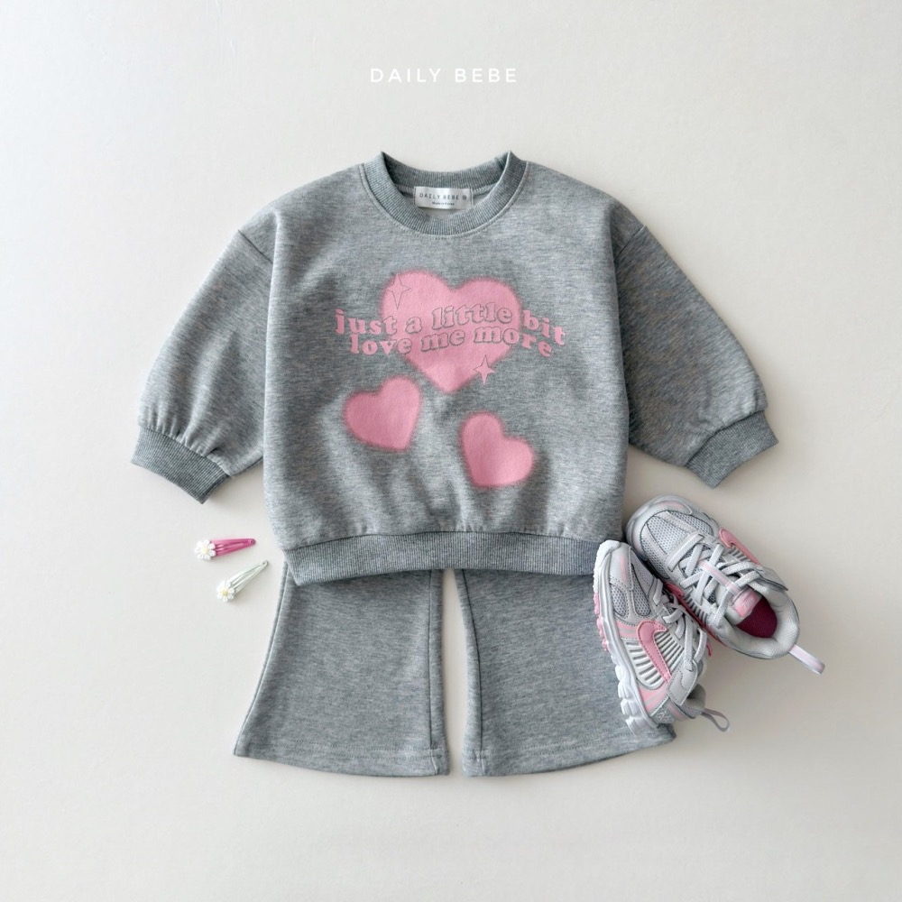 Daily Bebe 春季愛心印花套裝-細節圖6