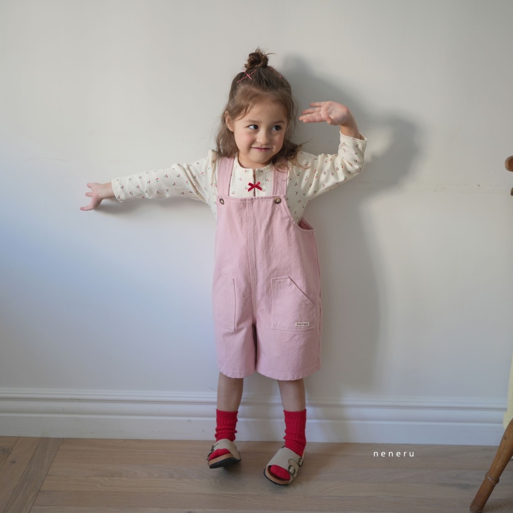 NENERU 春季多款式吊帶短褲-細節圖2