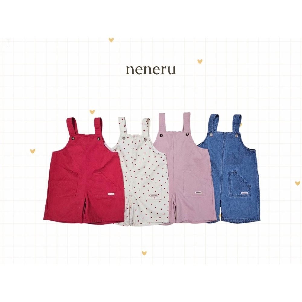 NENERU 春季多款式吊帶短褲-細節圖9