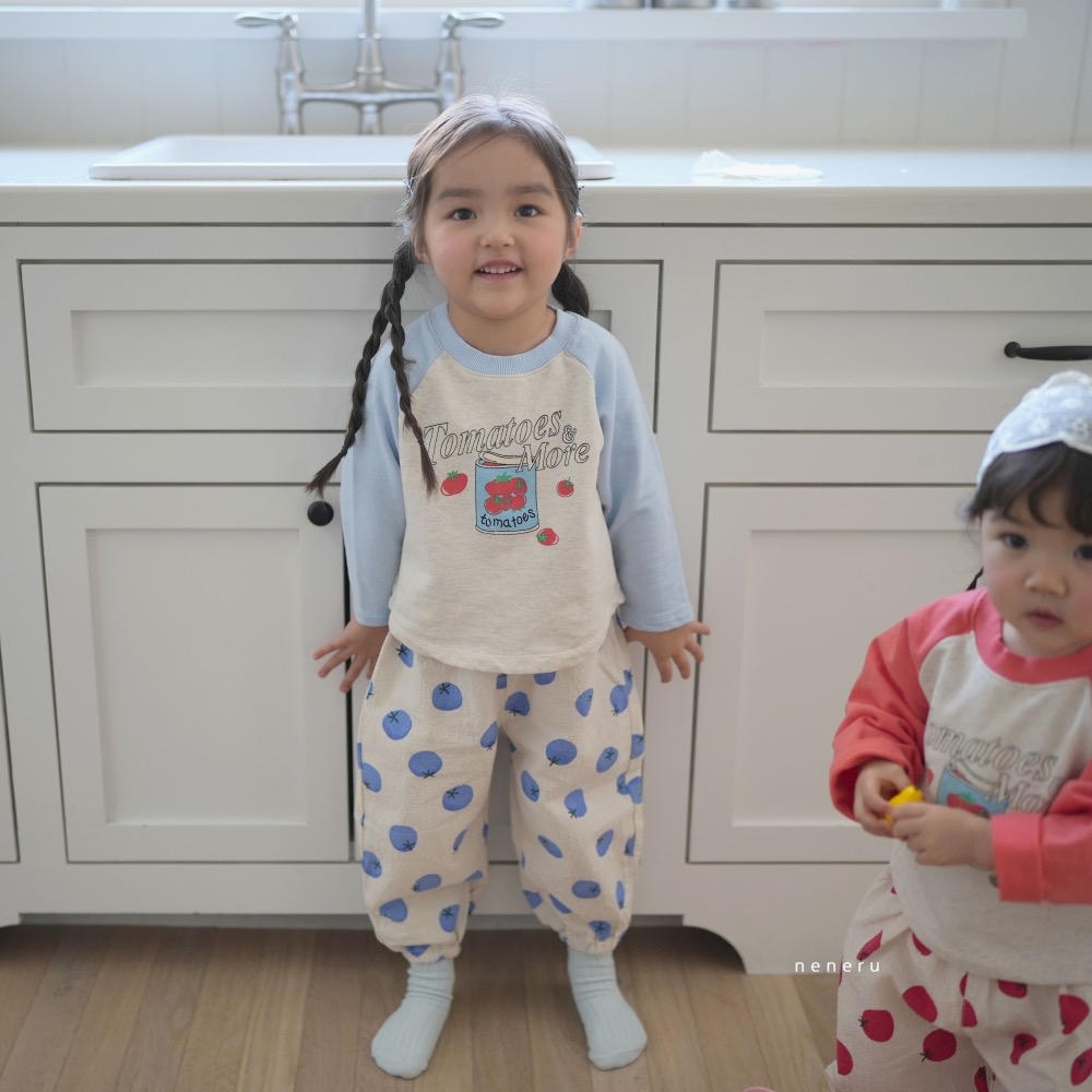 NENERU 春季蕃茄罐圖案上衣-細節圖2