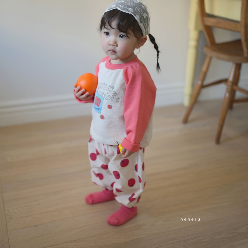 NENERU 春季蕃茄罐圖案上衣-細節圖6