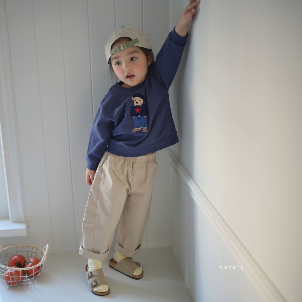 NENERU 春季中性卡其長褲-細節圖6