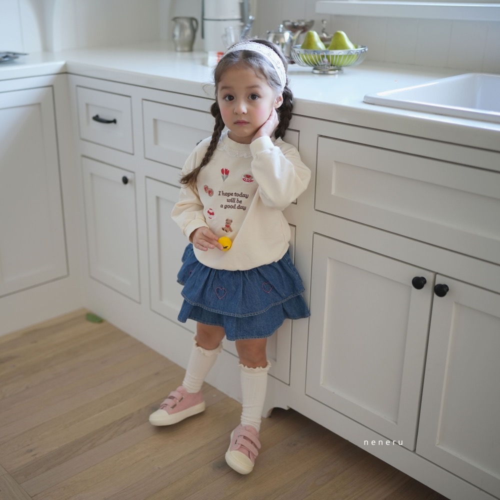 NENERU 春季刺繡下午茶上衣-細節圖4