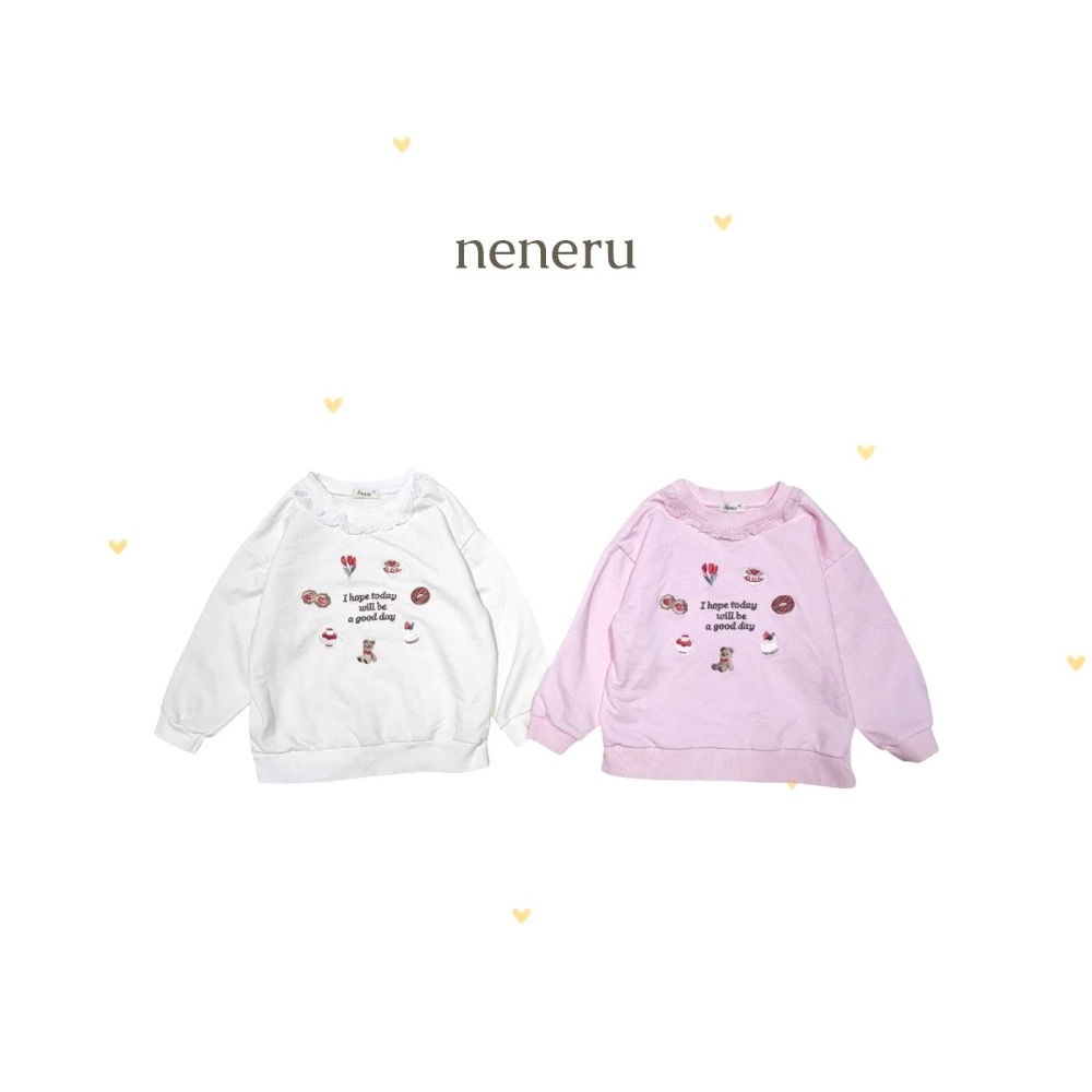 NENERU 春季刺繡下午茶上衣-細節圖7