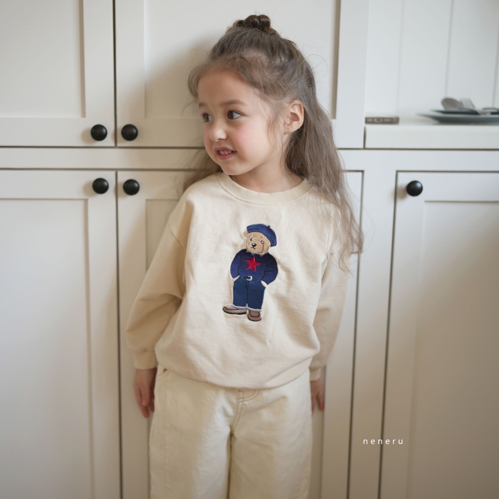 NENERU 春季可愛小熊上衣-細節圖2