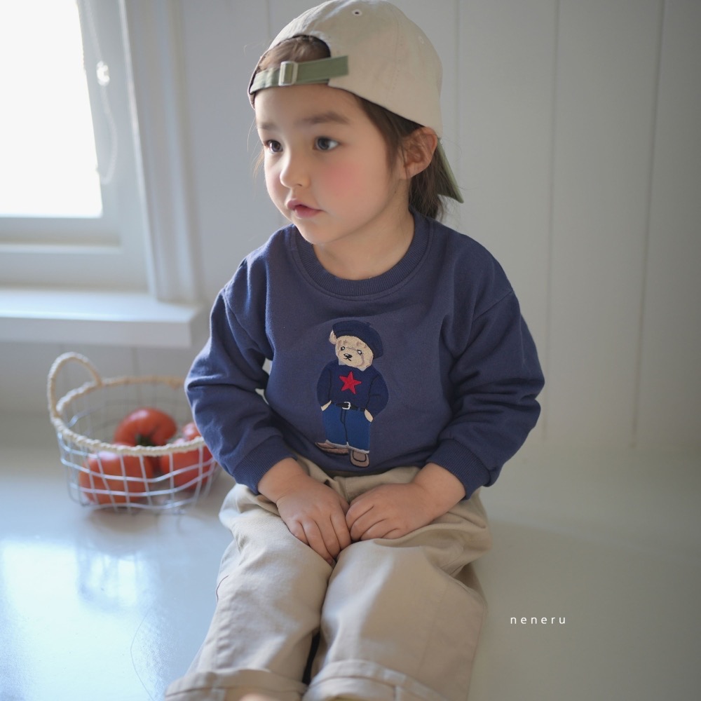 NENERU 春季可愛小熊上衣-細節圖3