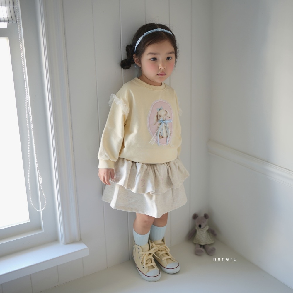 NENERU 春季夢幻小兔上衣-細節圖2