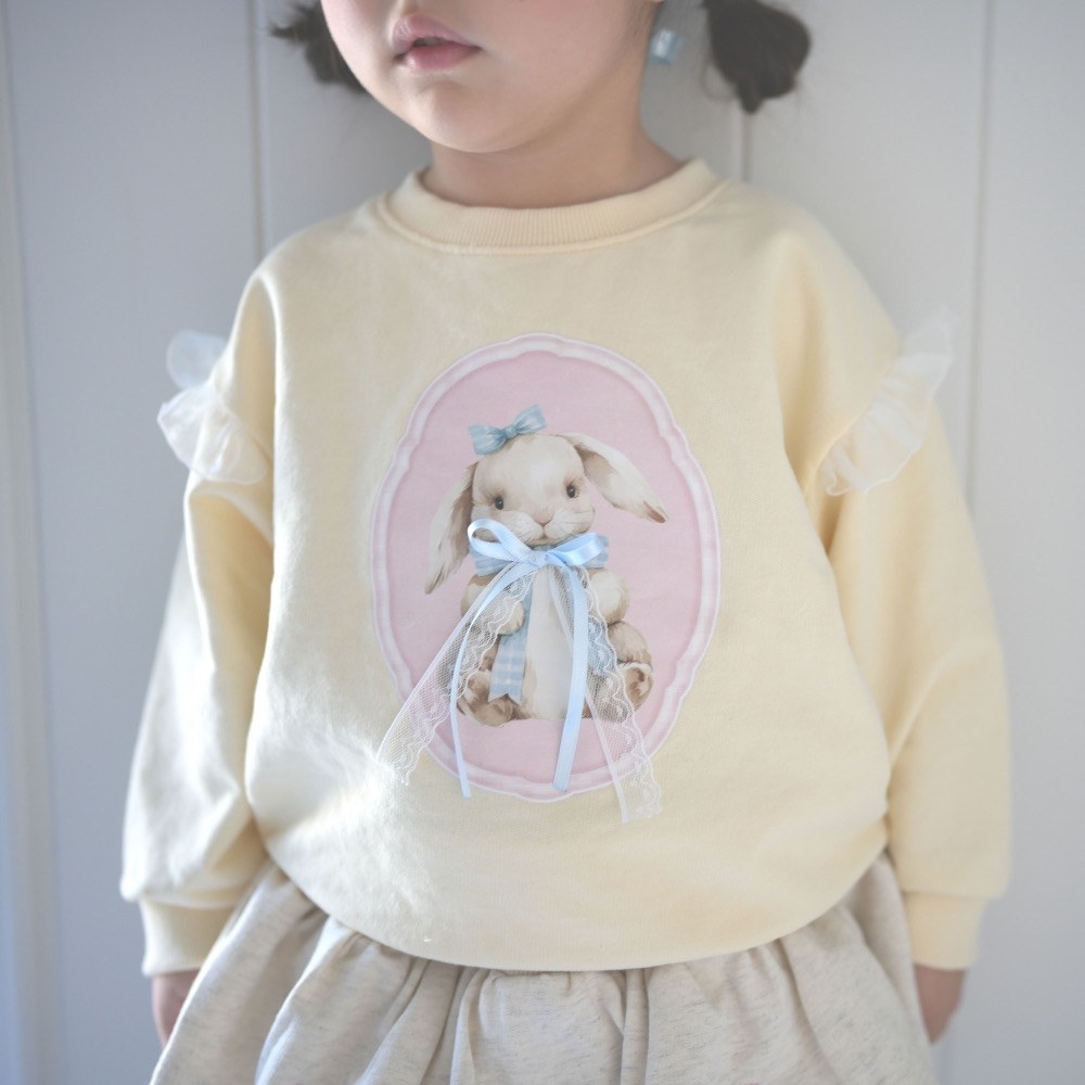 NENERU 春季夢幻小兔上衣-細節圖3