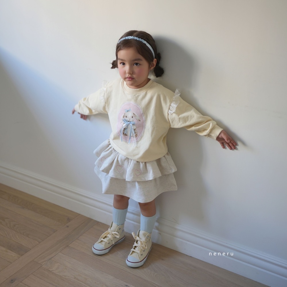 NENERU 春季夢幻小兔上衣-細節圖4