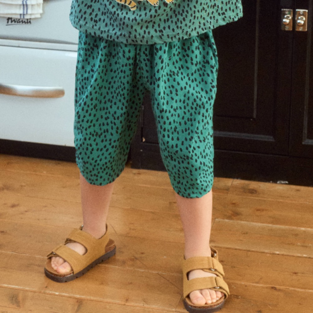 1st blue 夏季斑紋六分短褲-細節圖3