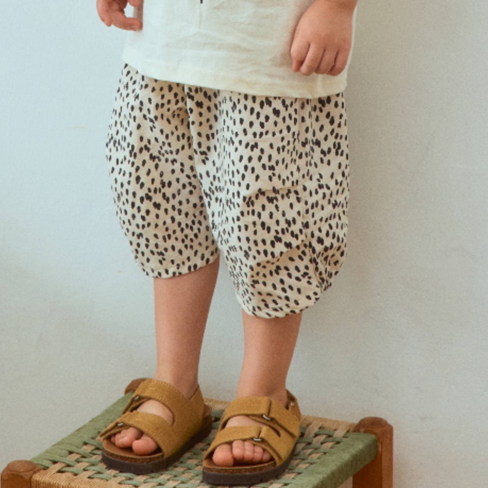 1st blue 夏季斑紋六分短褲-細節圖4