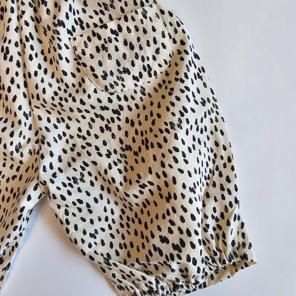 1st blue 夏季斑紋六分短褲-細節圖5