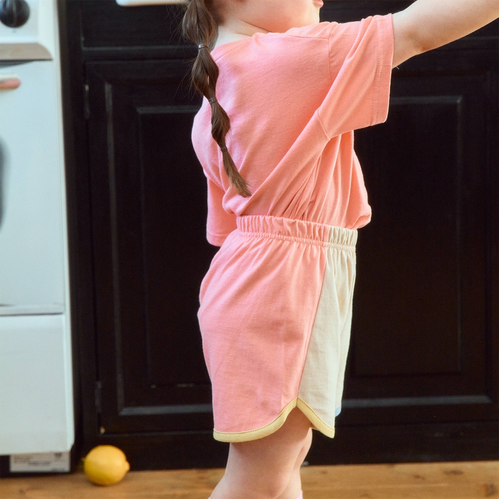 1st blue夏季撞色運動短褲-細節圖6