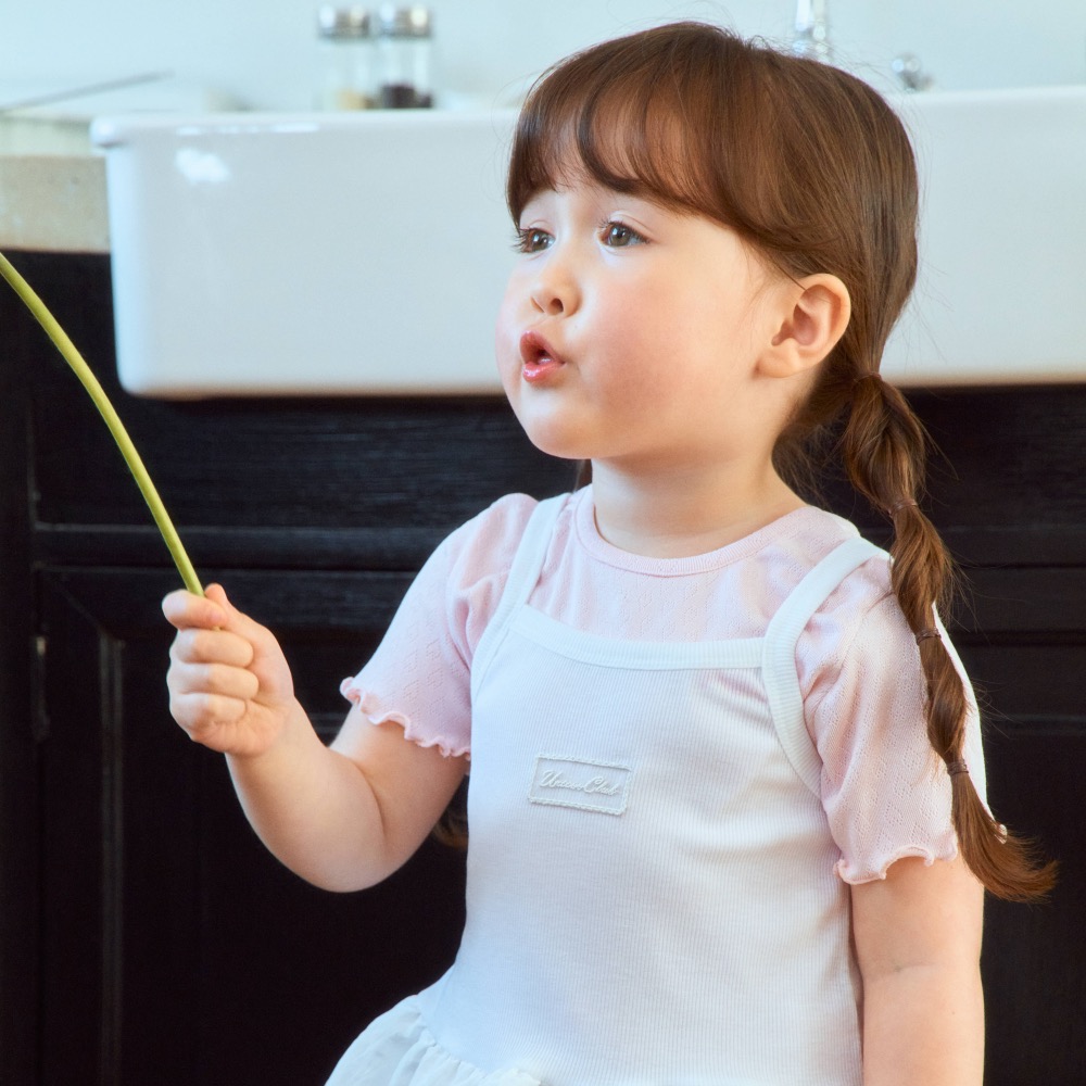 1st blue 夏季無袖小裙子上衣-細節圖2