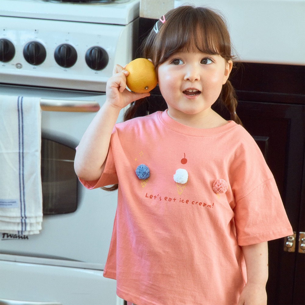 1st blues 夏季立體冰淇淋T恤-細節圖3