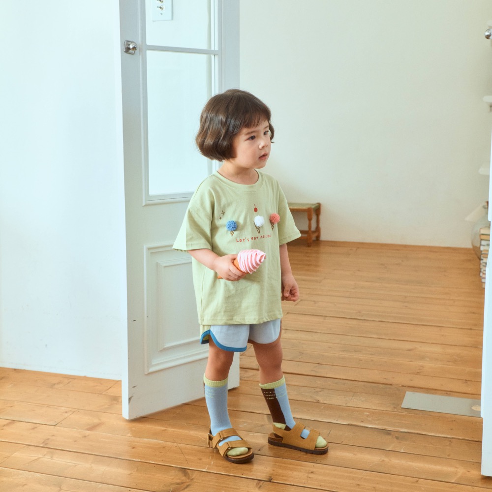 1st blues 夏季立體冰淇淋T恤-細節圖5