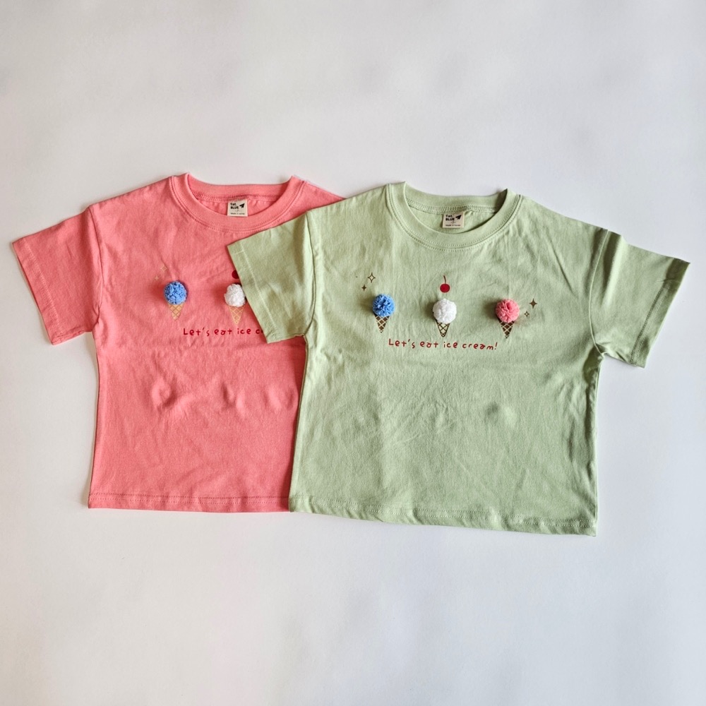 1st blues 夏季立體冰淇淋T恤-細節圖8