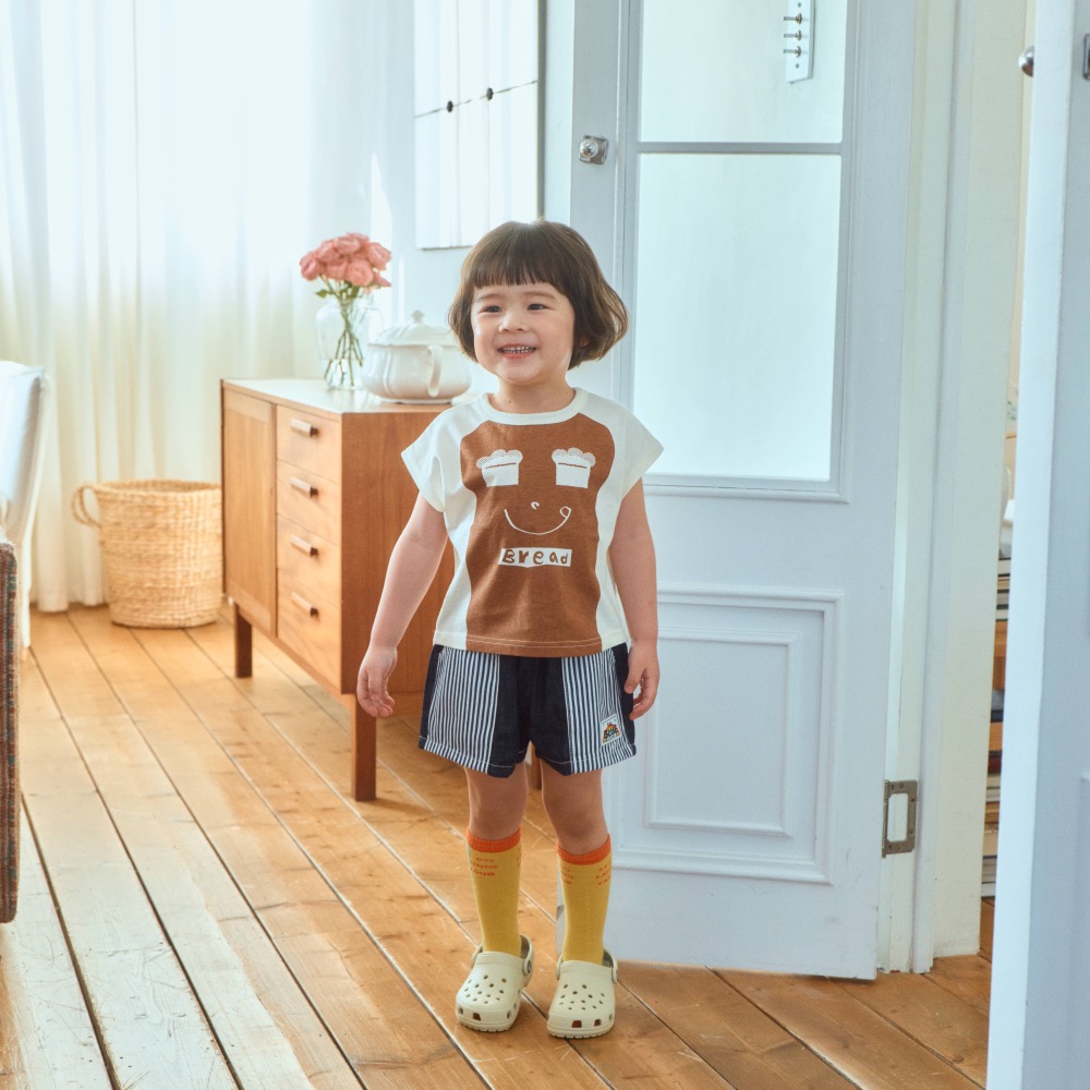 1st blues 夏季吐司印花T恤-細節圖2