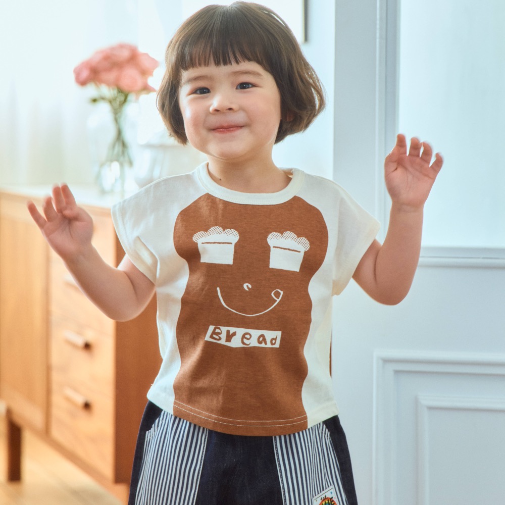 1st blues 夏季吐司印花T恤-細節圖4