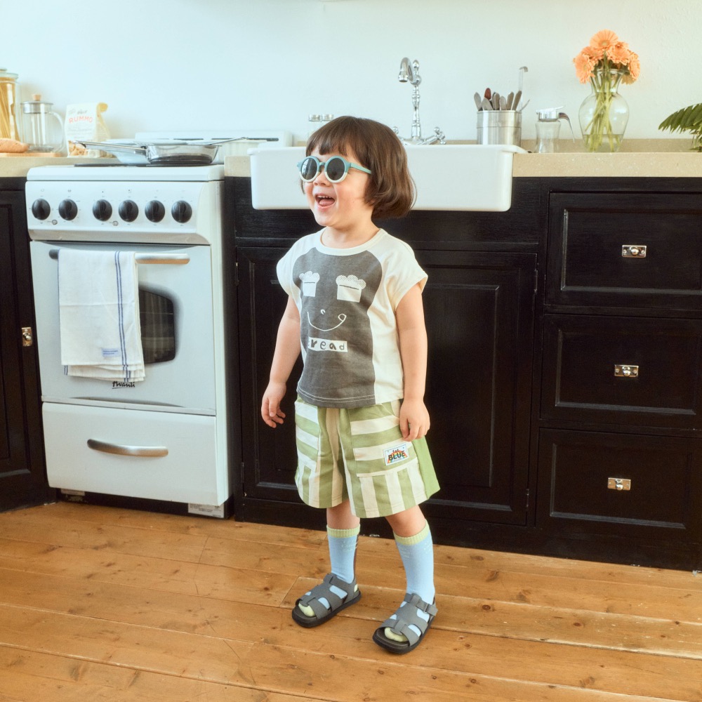 1st blues 夏季吐司印花T恤-細節圖6