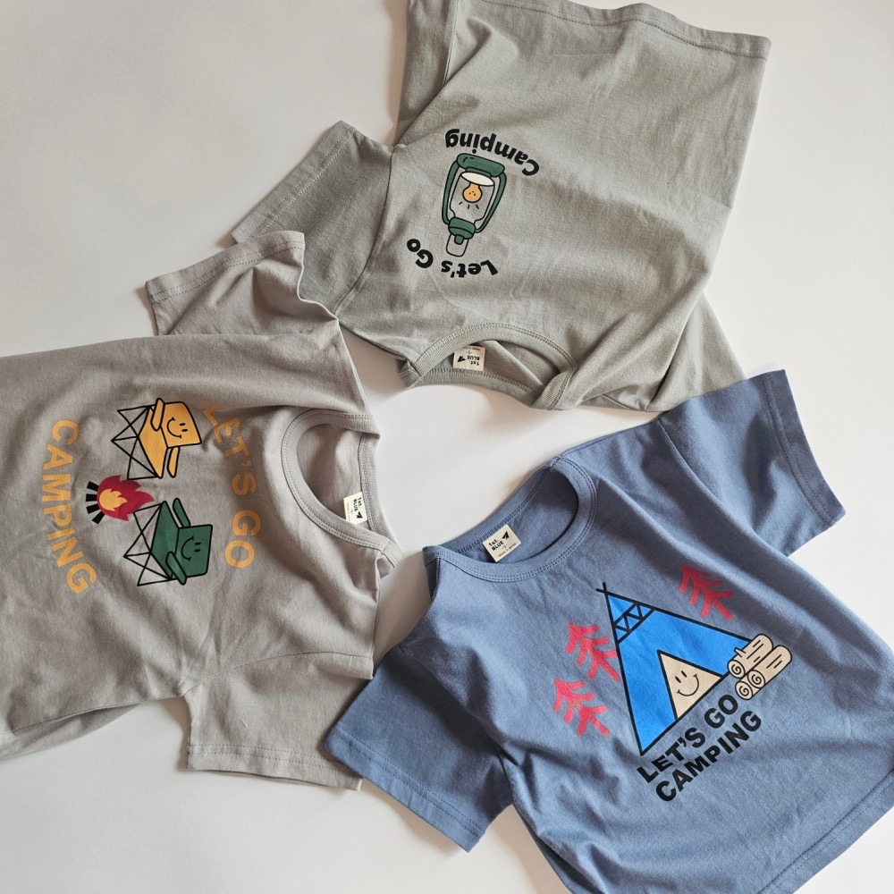 1st blues 夏季露營印花T恤-細節圖5