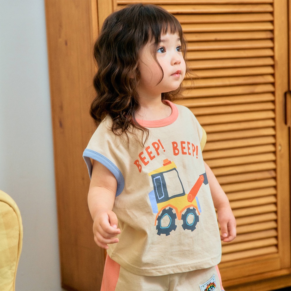 1st blues 夏季車車印花T恤-細節圖5