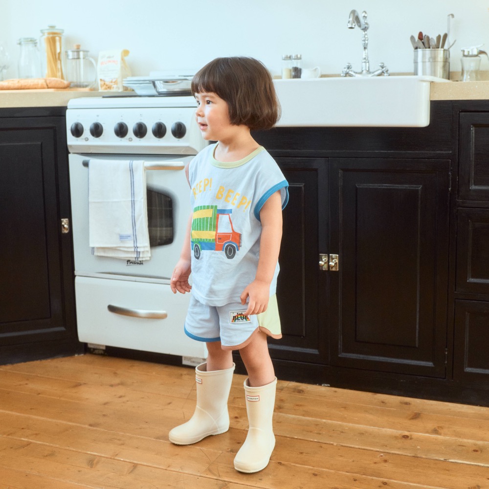 1st blues 夏季車車印花T恤-細節圖6