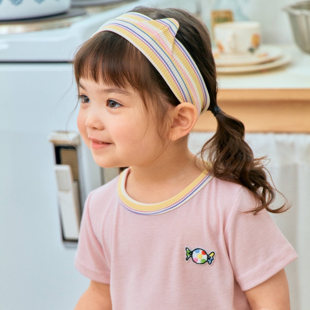 1st blues 夏季針織棉糖果上衣-細節圖4