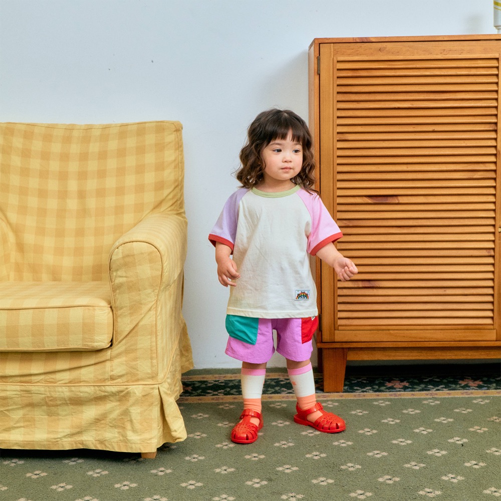 1st blues 夏季經典撞色設計T-細節圖2