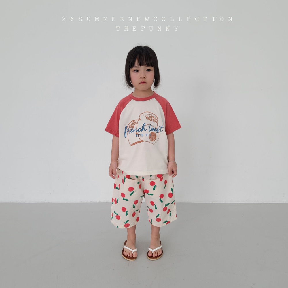 The funny 夏季吐司蛋印花T恤-細節圖3