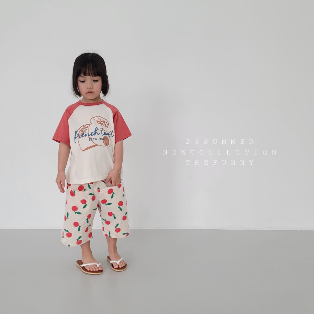 The funny 夏季吐司蛋印花T恤-細節圖5