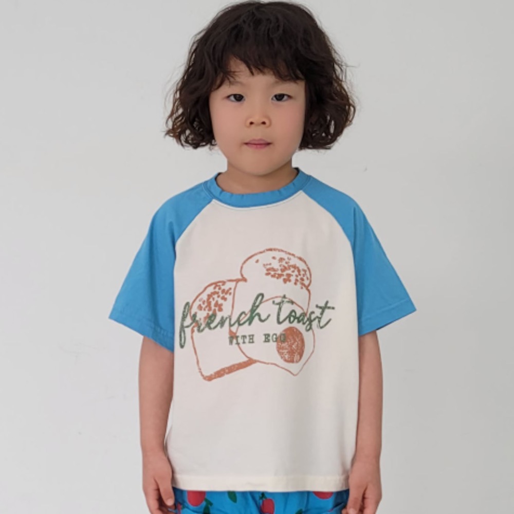 The funny 夏季吐司蛋印花T恤-細節圖6