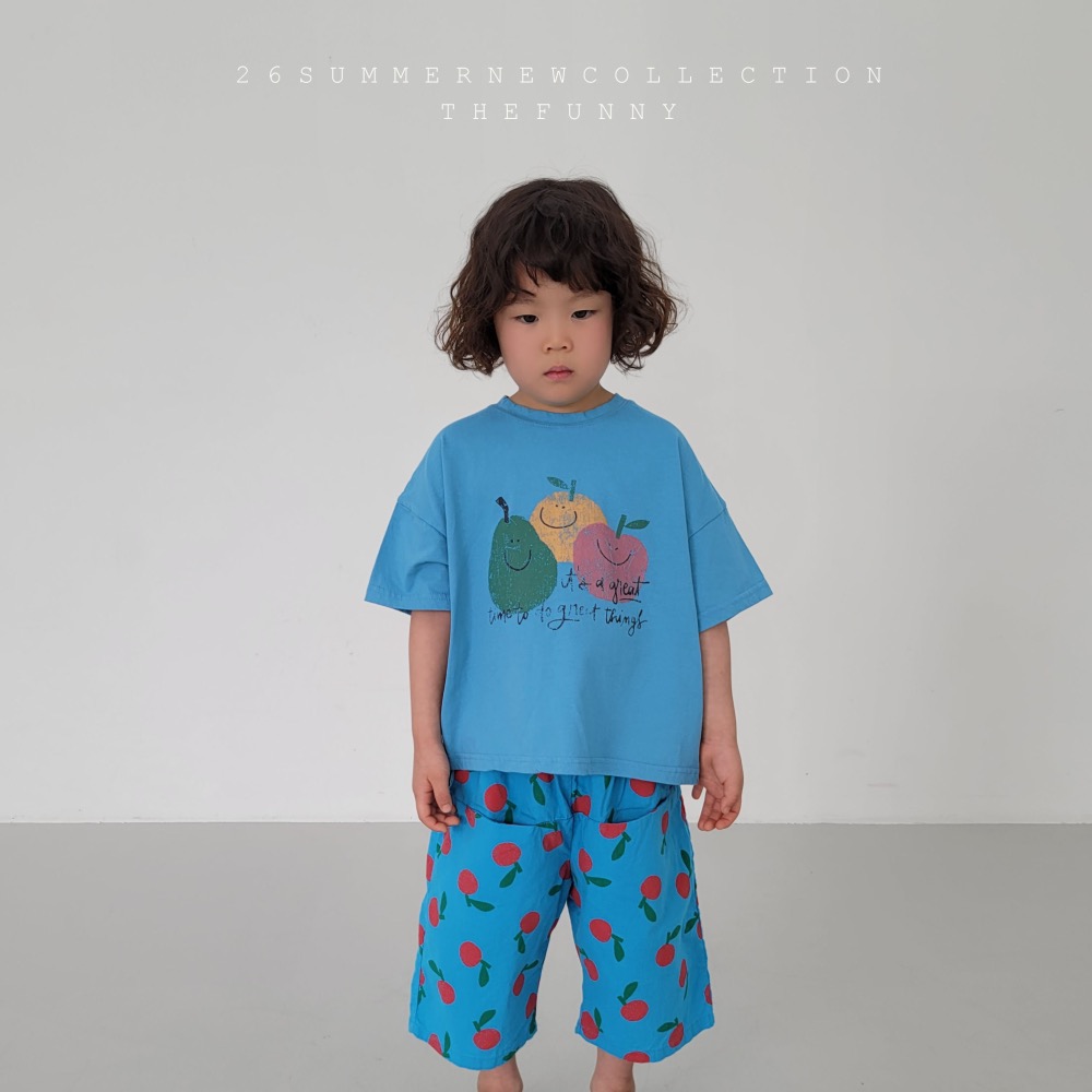 The funny 夏季水果印花T恤-細節圖2