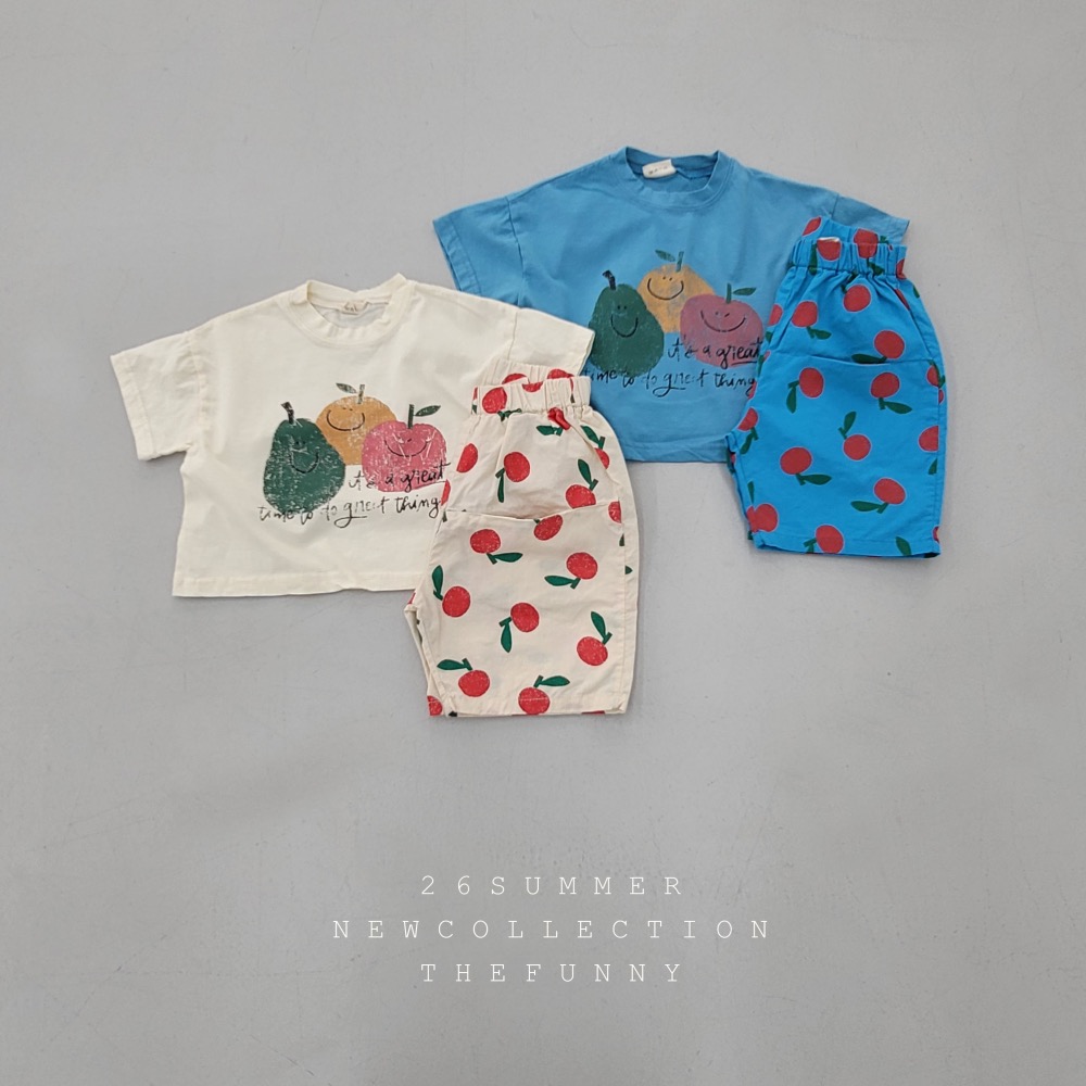 The funny 夏季水果印花T恤-細節圖9