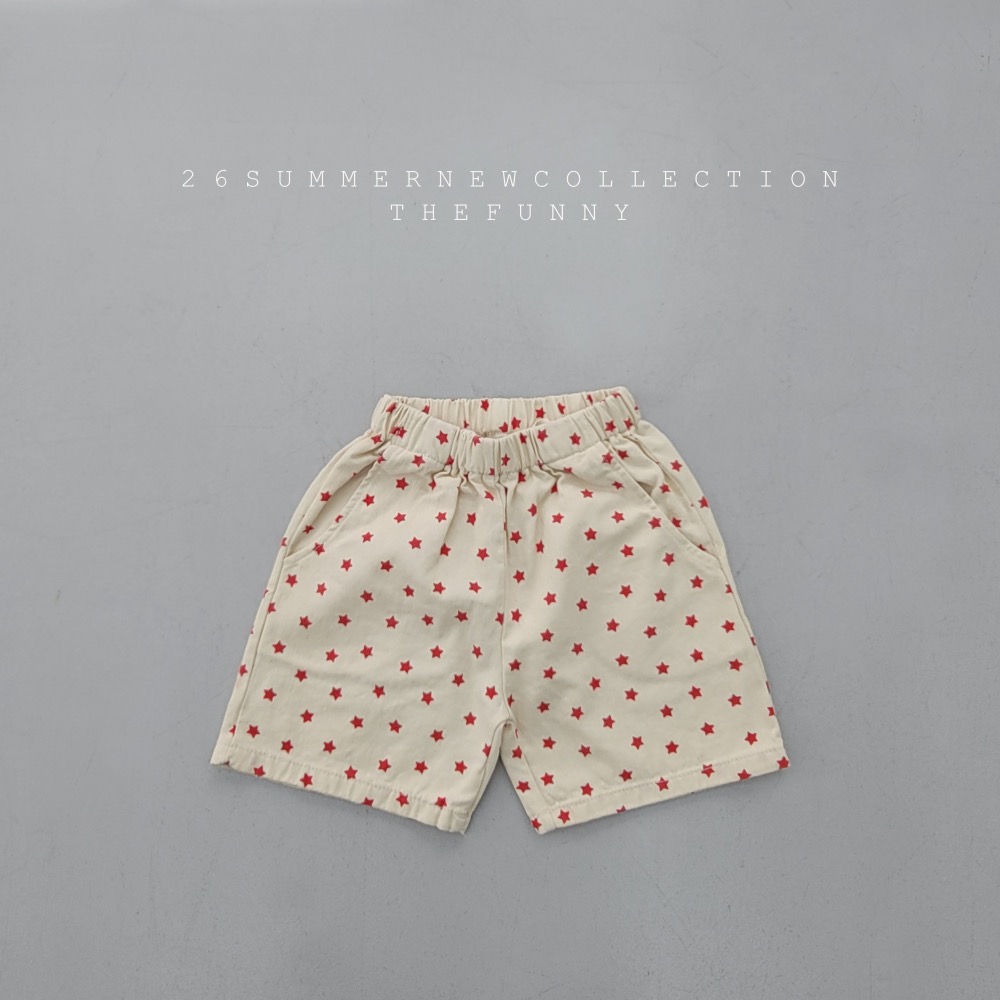The funny 夏季滿滿星星七分寬褲-細節圖6