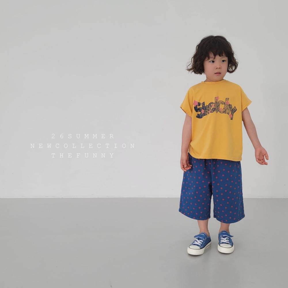 The funny 夏季飽和字母印花T恤-細節圖2