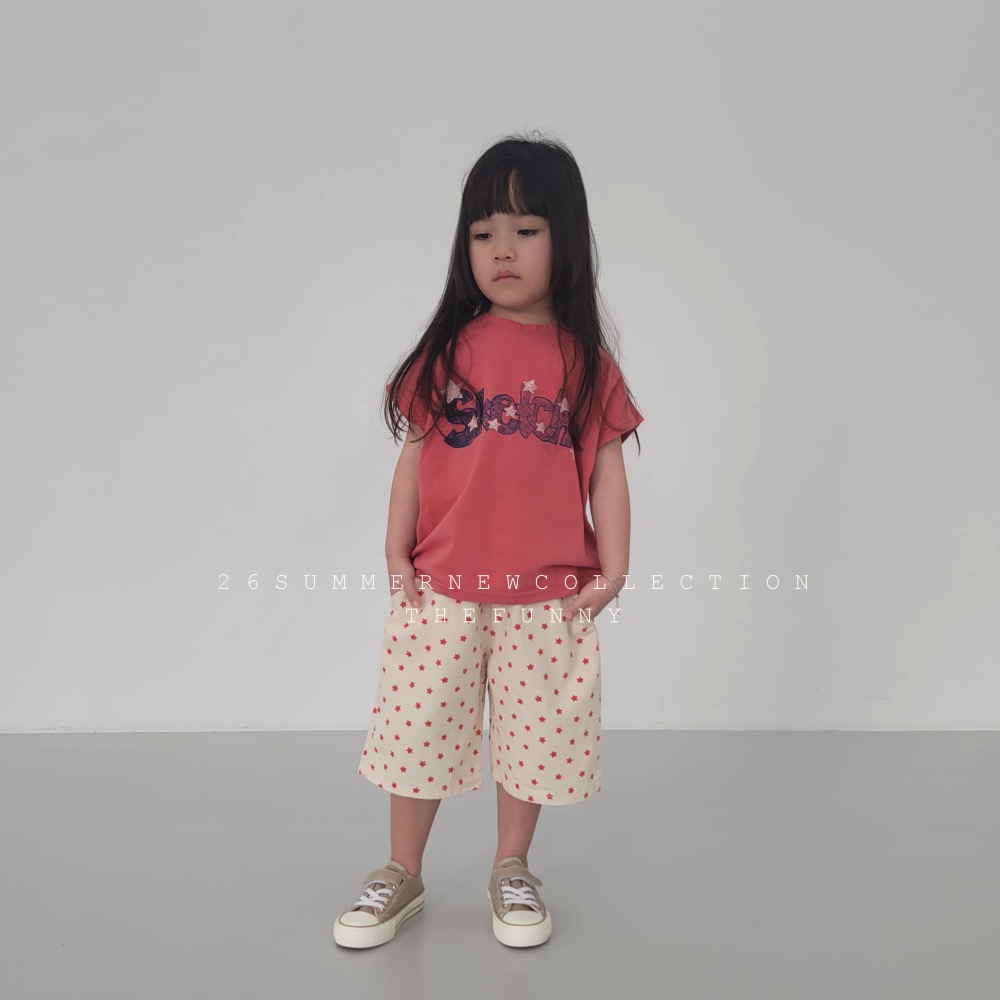 The funny 夏季飽和字母印花T恤-細節圖7