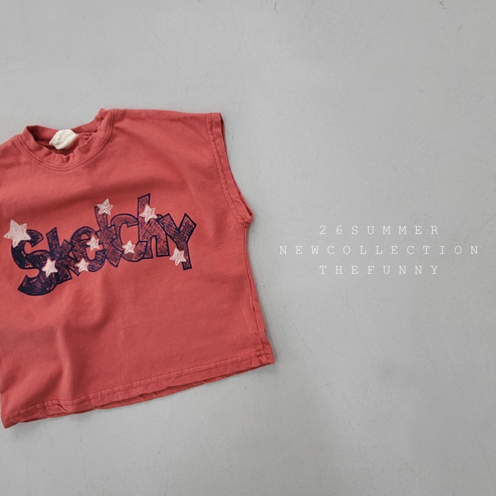 The funny 夏季飽和字母印花T恤-細節圖8