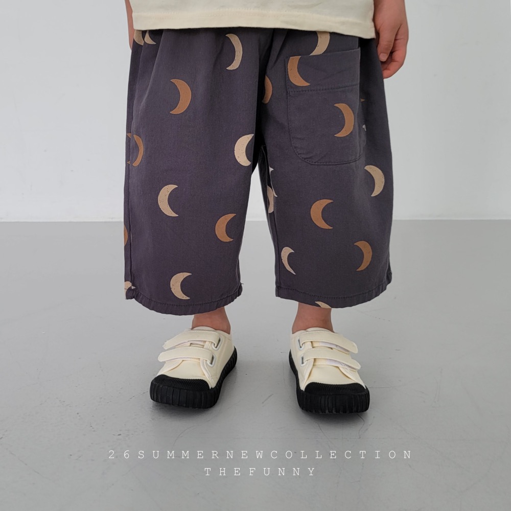 The funny  夏季滿滿月亮七分寬褲-細節圖4