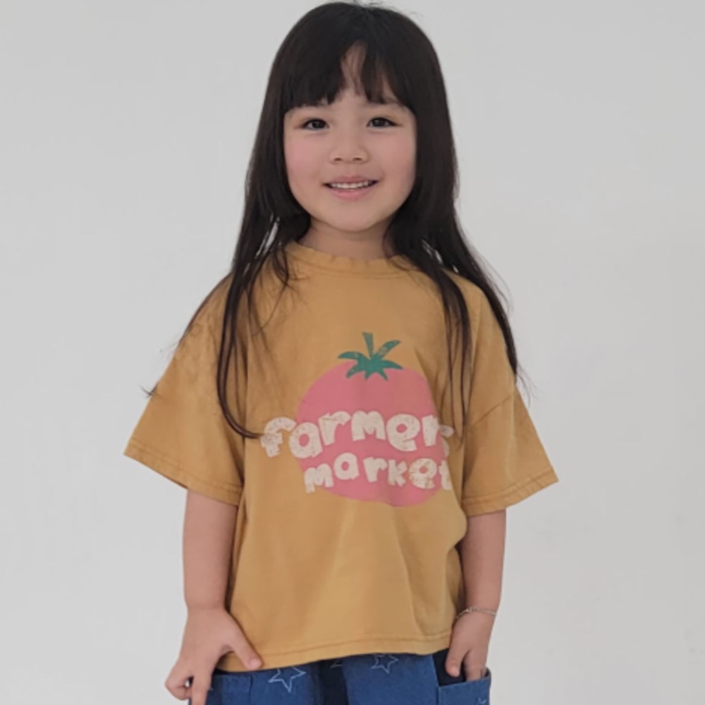 The funny 夏季蕃茄印花T恤-細節圖5