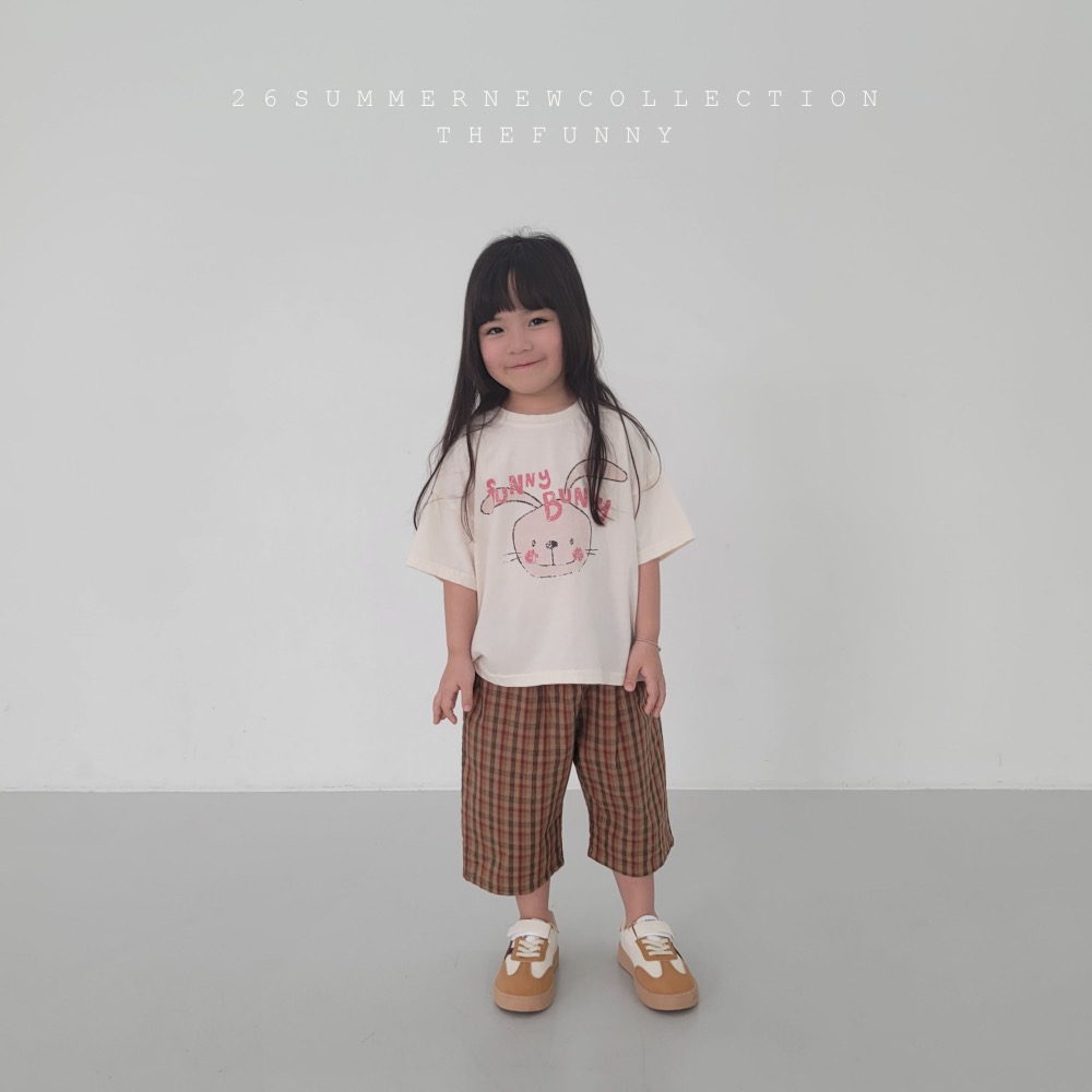 The funny 夏季長耳兔印花T恤-細節圖6