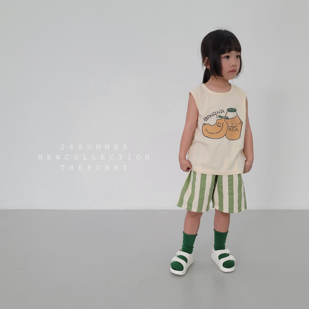 The funny 夏季牛奶香蕉背心-細節圖7