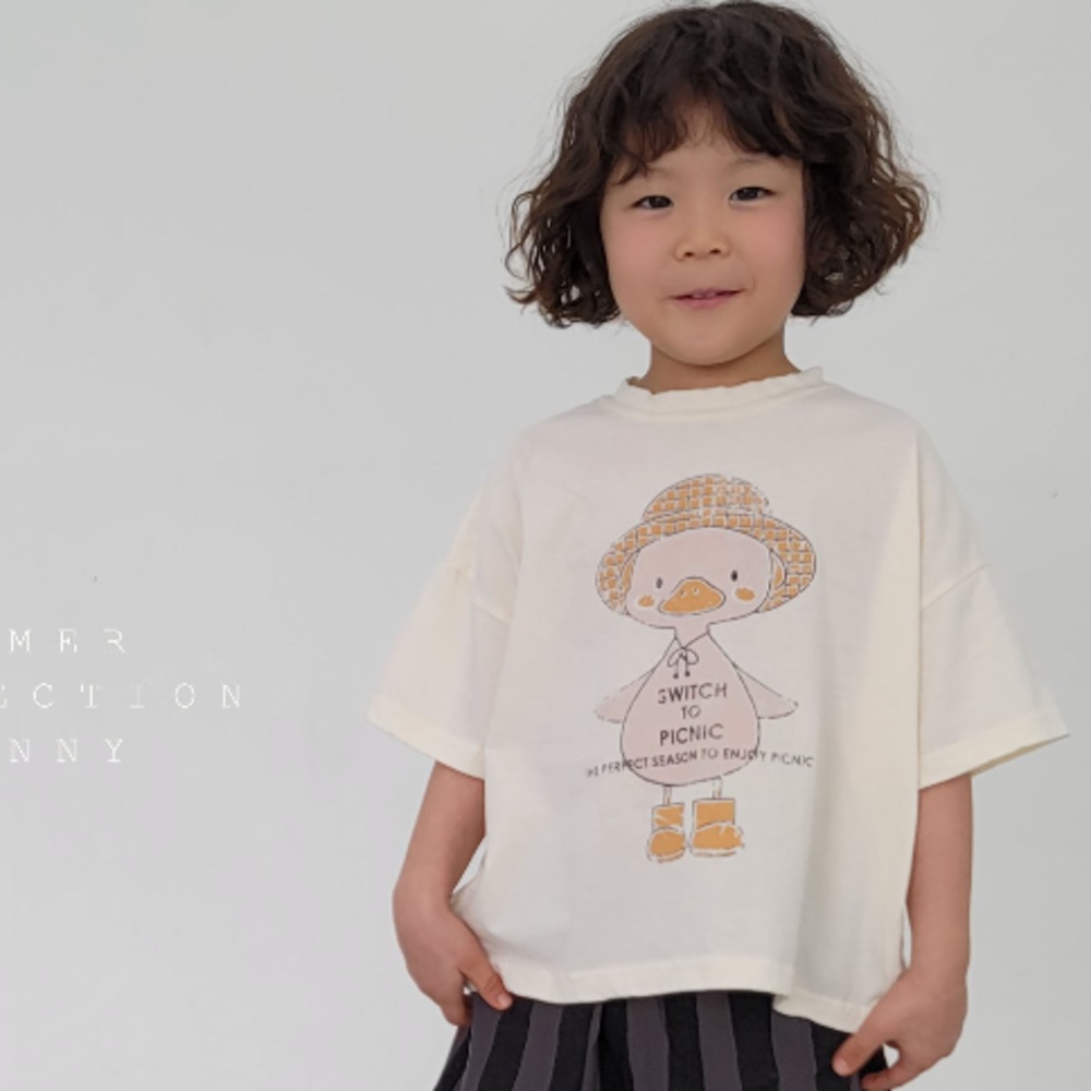 The funny 夏季帽子小鴨上衣-細節圖6