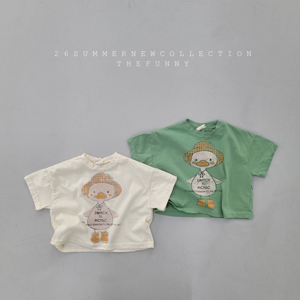 The funny 夏季帽子小鴨上衣-細節圖7