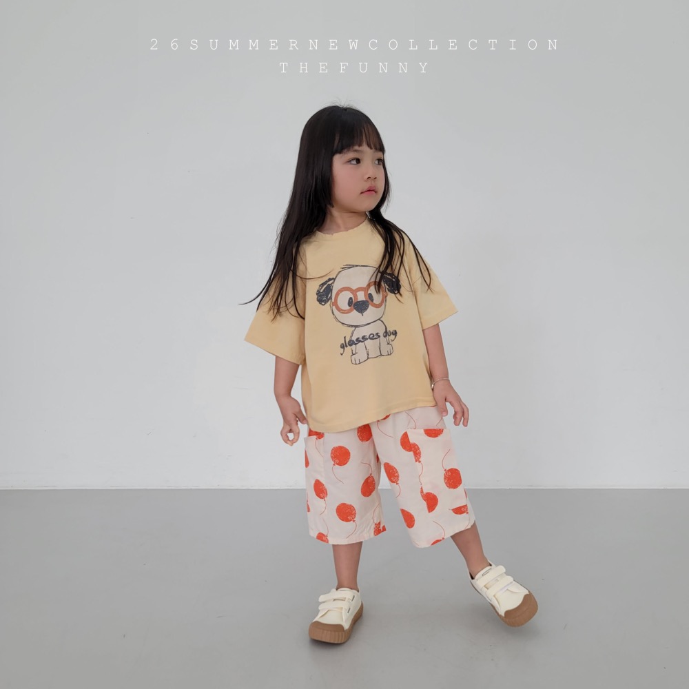 The funny 夏季眼睛小狗手足T-細節圖3