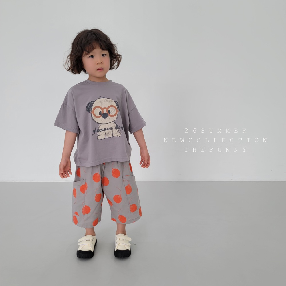 The funny 夏季眼睛小狗手足T-細節圖7