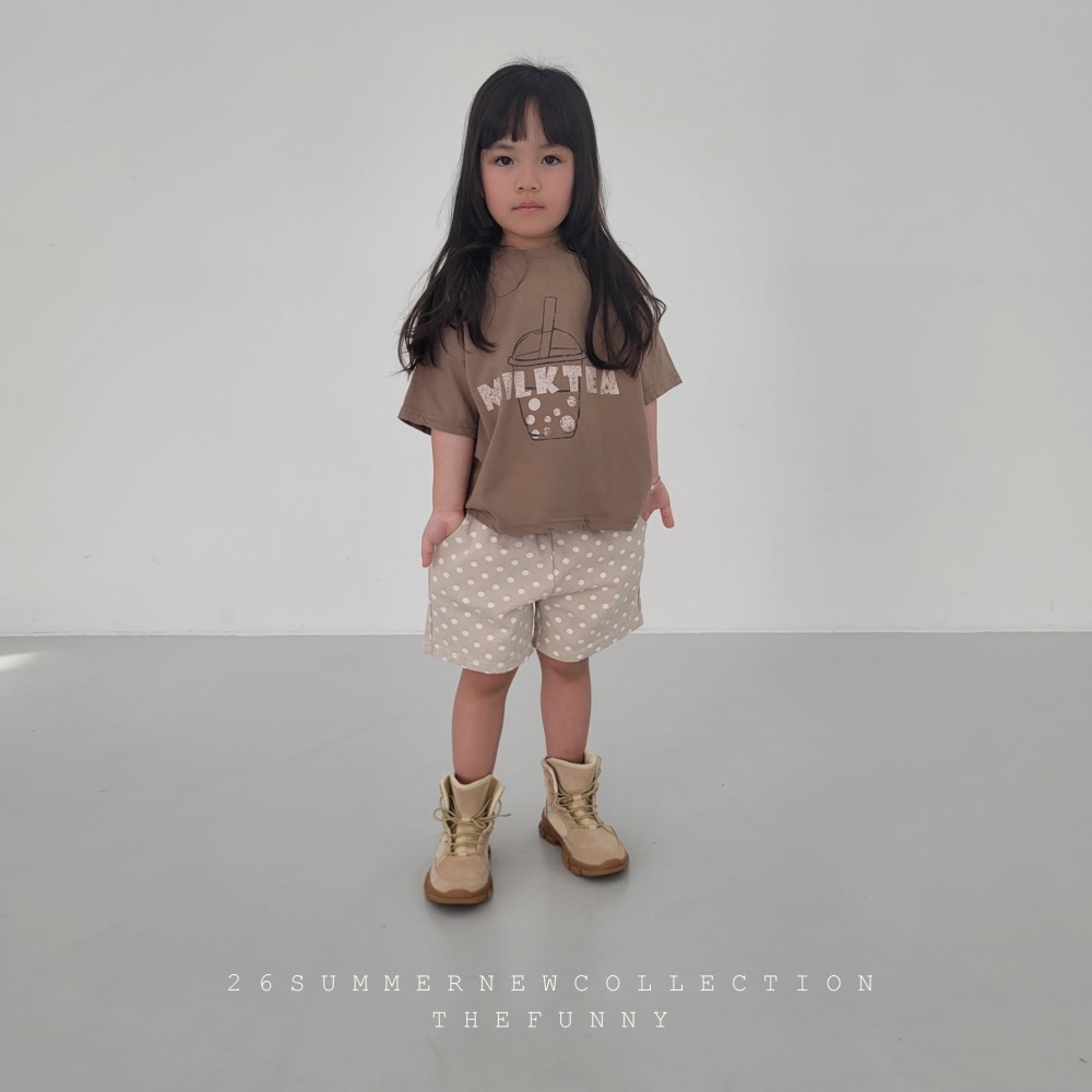 The funny 夏季珍珠奶茶印花T恤-細節圖7